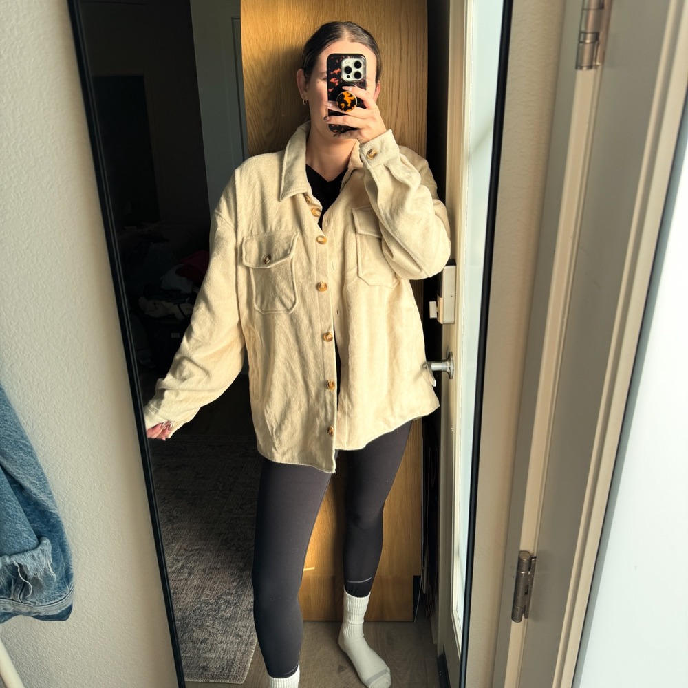 Thread & Supply Beige Shacket - Picture 11 of 11